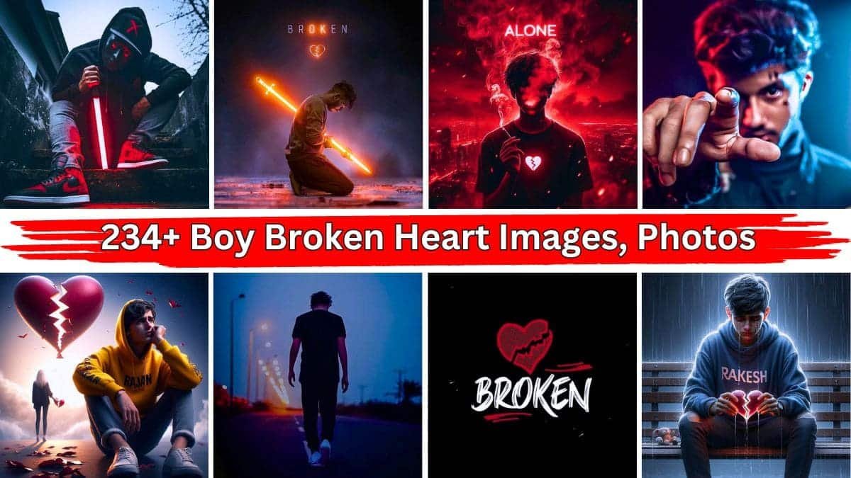 234+ Boy Broken Heart Images, Photos, Pic, DP & Wallpaper (New 2024)