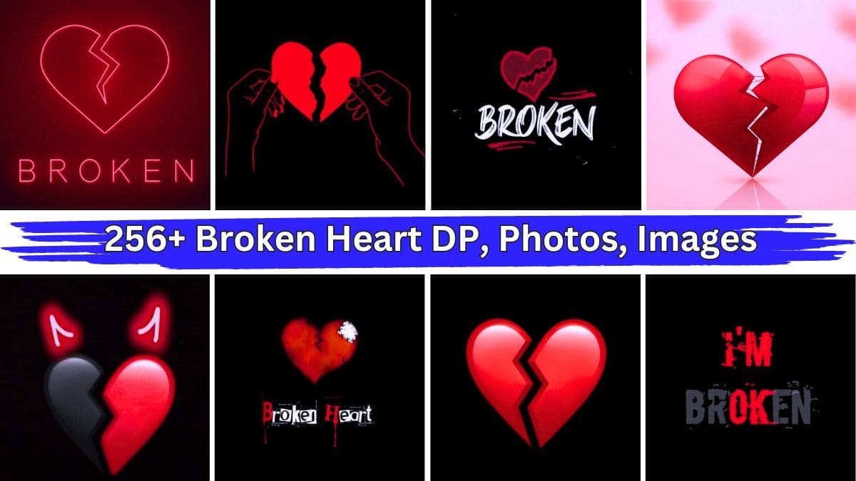 256+ Broken Heart DP, Photos, Images & 4K Wallpaper (New 2024)