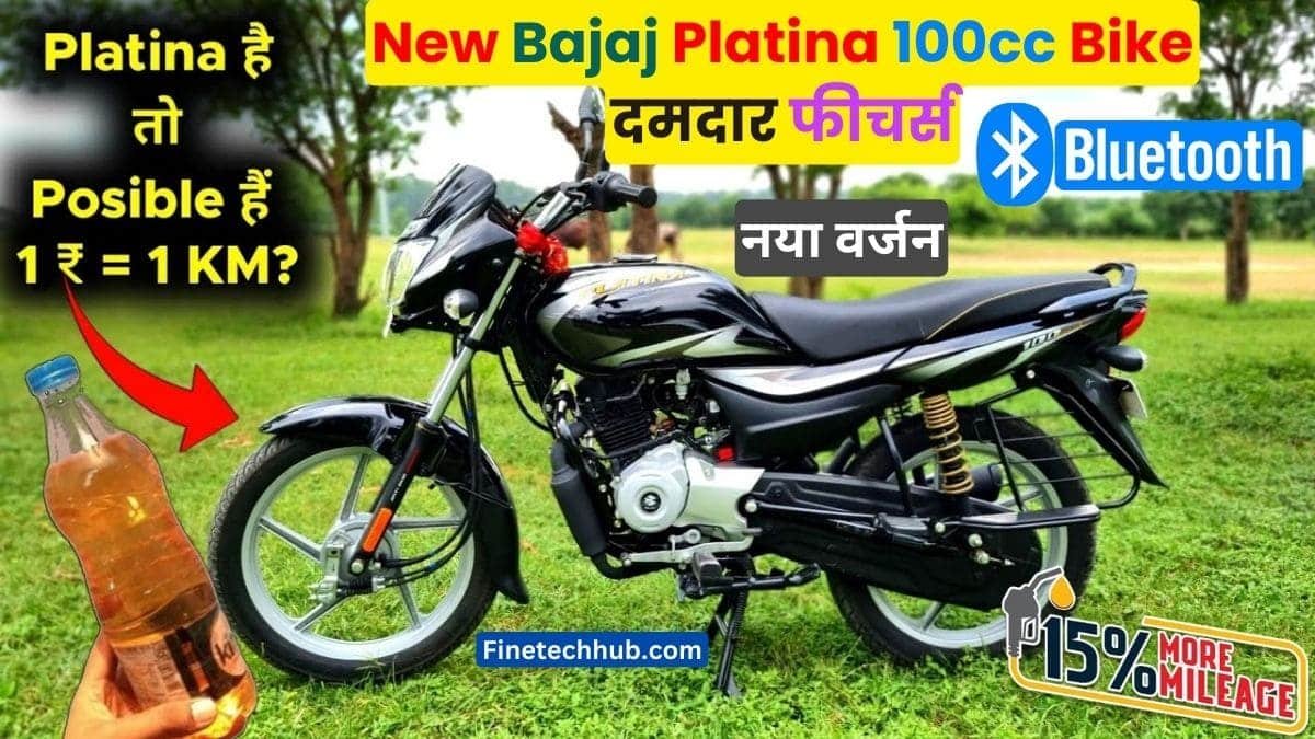 New Bajaj Platina 100cc Bike