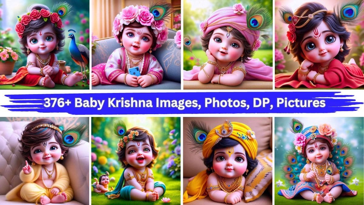 376+ Baby Krishna Images, Photos, DP, Pictures & Wallpaper (New HD 2024)