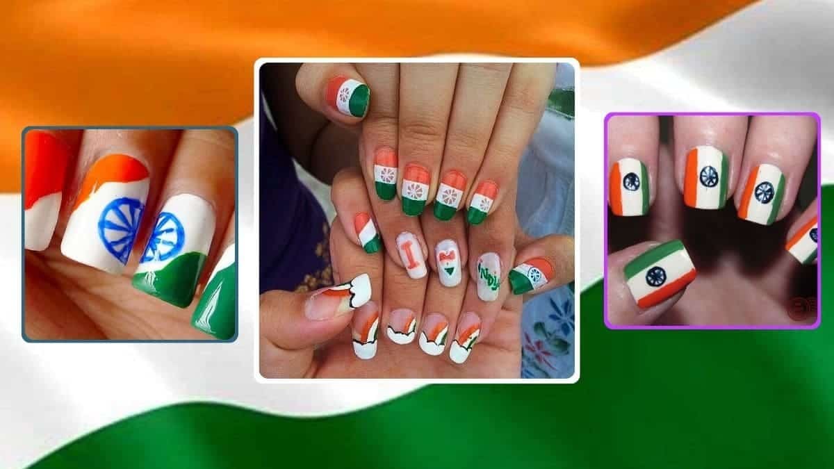 Independence Day 2024 Nail Art