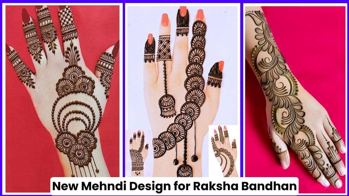 New Mehndi Design for Raksha Bandhan