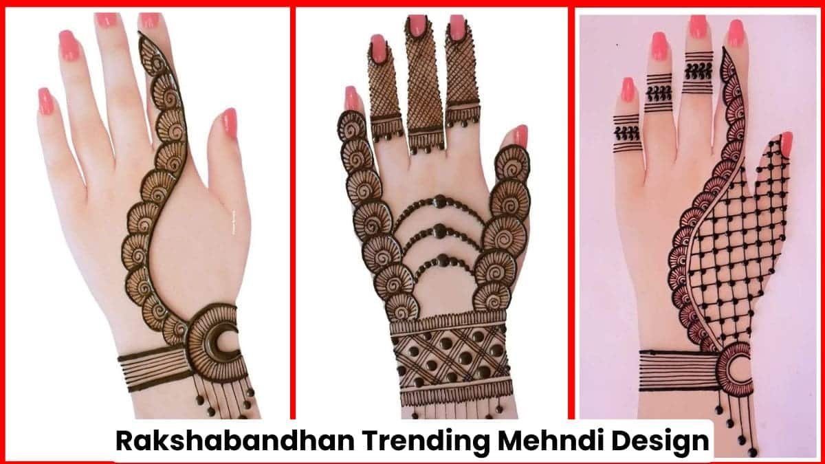 Rakshabandhan Trending Mehndi Design