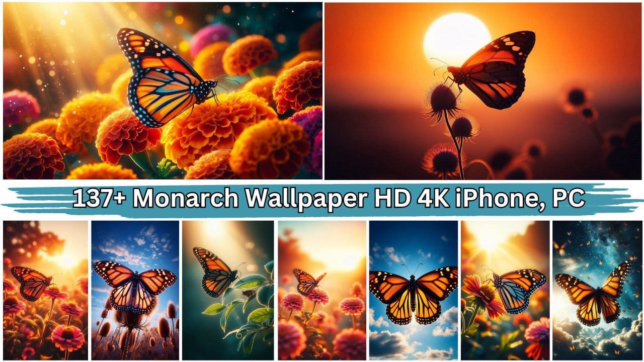 137+ Monarch Wallpaper HD 4K iPhone Mobile, PC Laptop