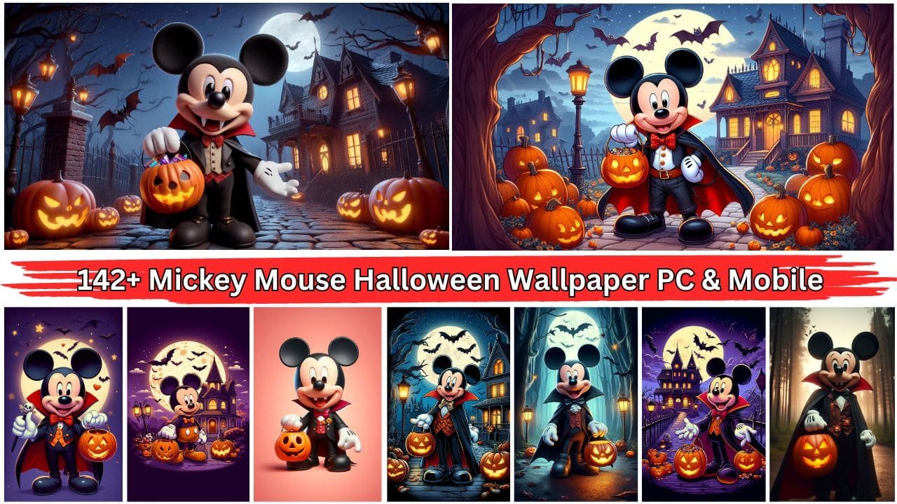 142+ Mickey Mouse Halloween Wallpaper HD PC & Mobile