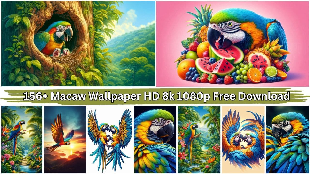 156+ Macaw Wallpaper HD 8k 1080p Free Download For Pc, Phone