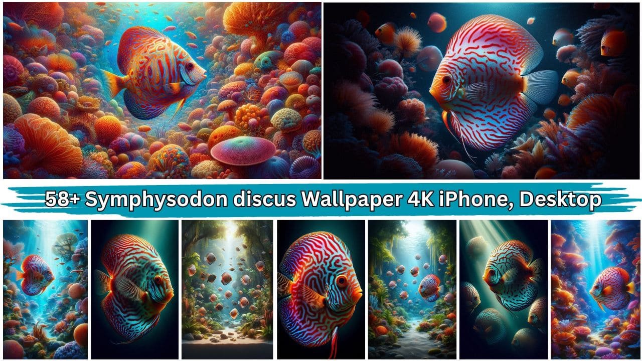 158+ Symphysodon discus Wallpaper 4K iPhone, Desktop HD Download