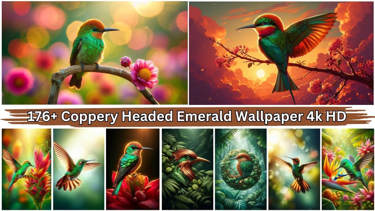 176+ Coppery Headed Emerald Wallpaper 4k HD 1080p Free Download