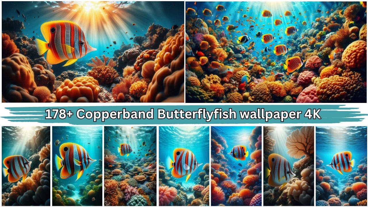 178+ Copperband Butterflyfish wallpaper 1080p 4K HD iPhone, PC