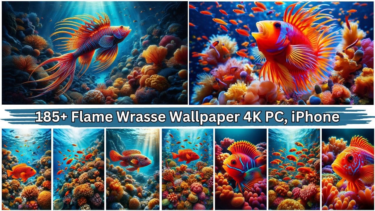 185+ Flame Wrasse Wallpaper 4K Aesthetic PC iPad, iPhone