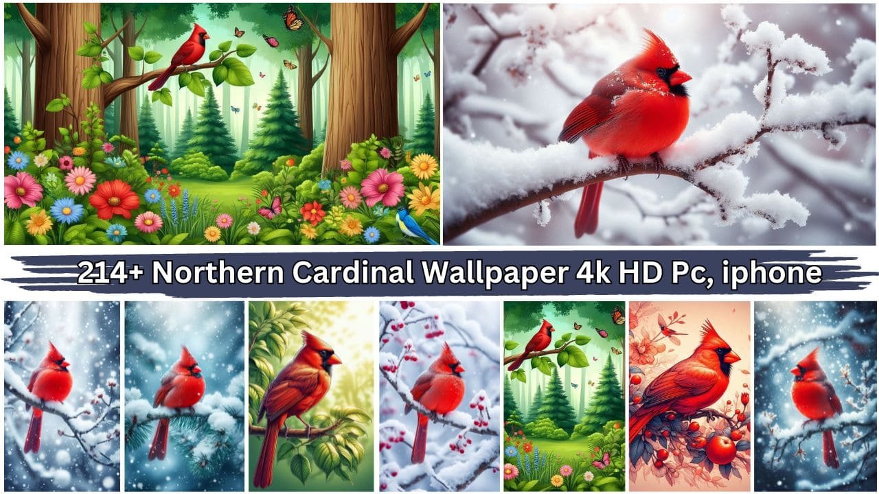 214+ Northern Cardinal Wallpaper 4k HD Pc, iphone, Download