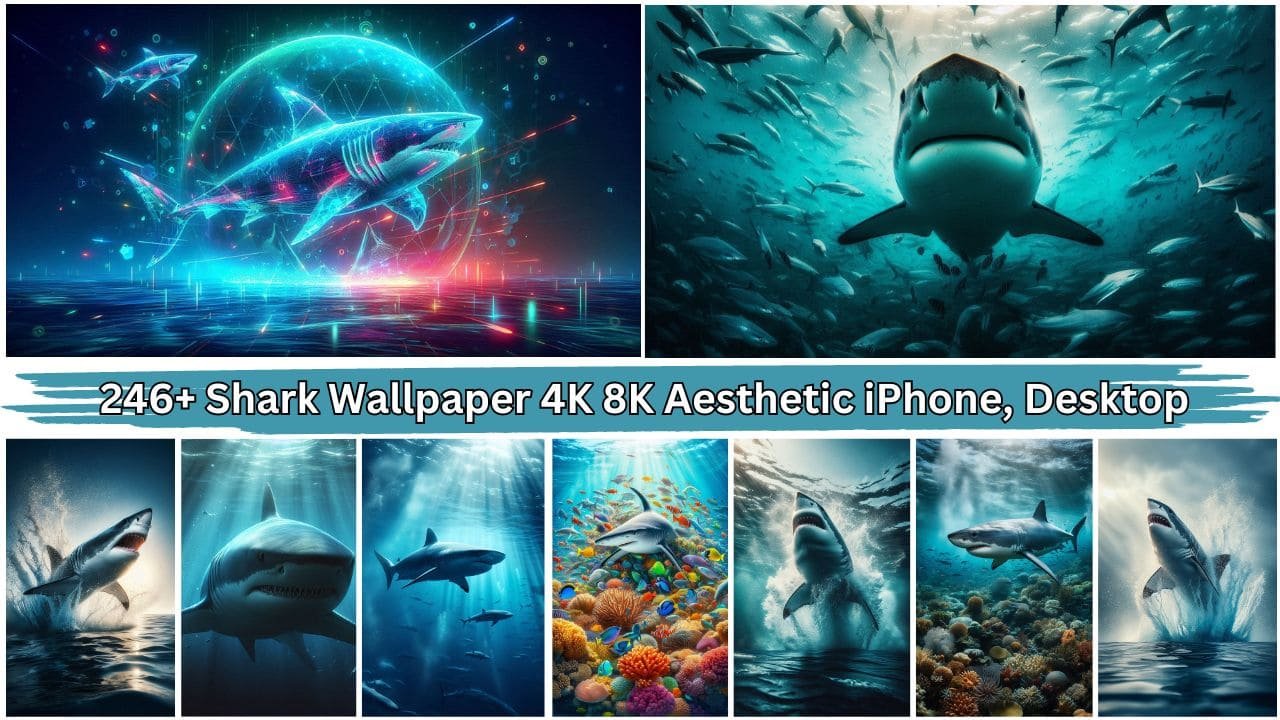 246+ Shark Wallpaper 4K 8K Aesthetic iPhone, Desktop