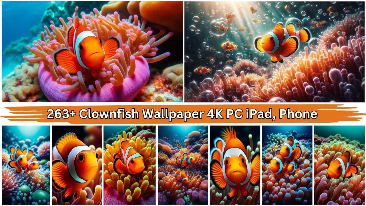 263+ Clownfish Wallpaper 4K PC iPad, Phone Mobile Free Download