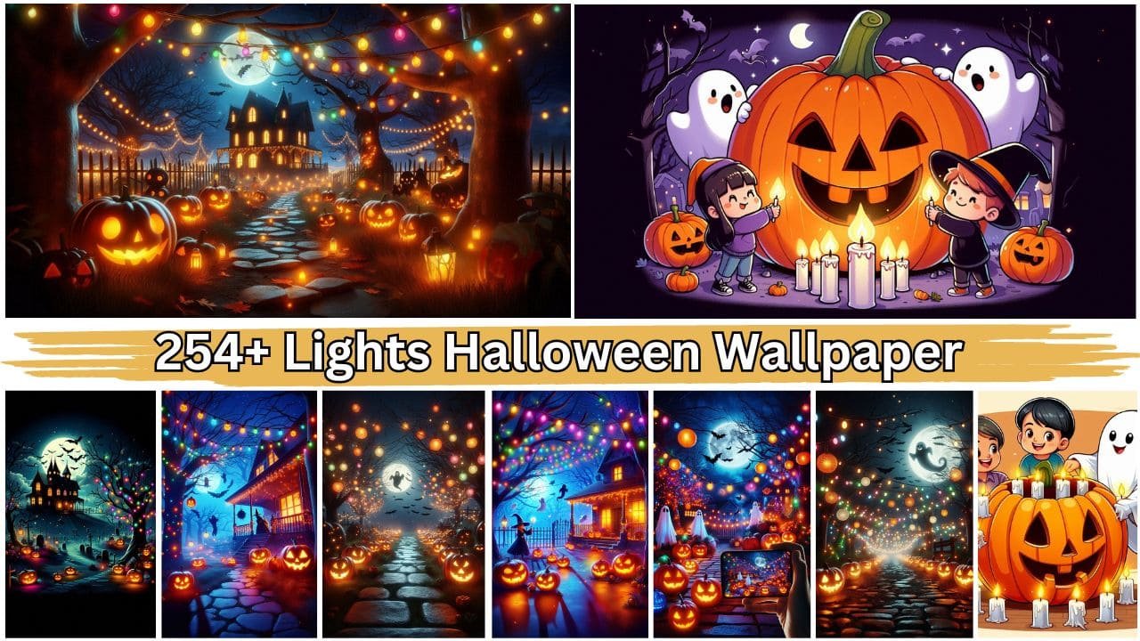 Lights Halloween Wallpaper