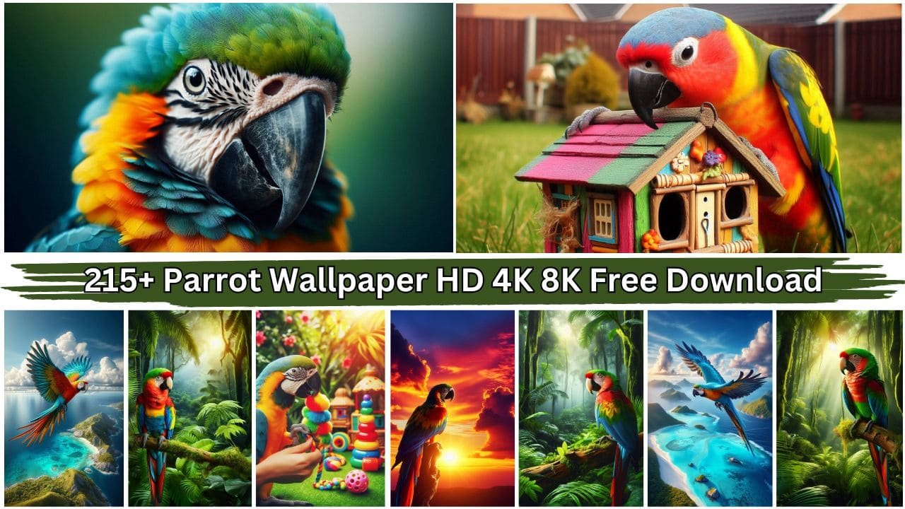 215+ Parrot Wallpaper HD 4K Free Download For Desktop, Mobile