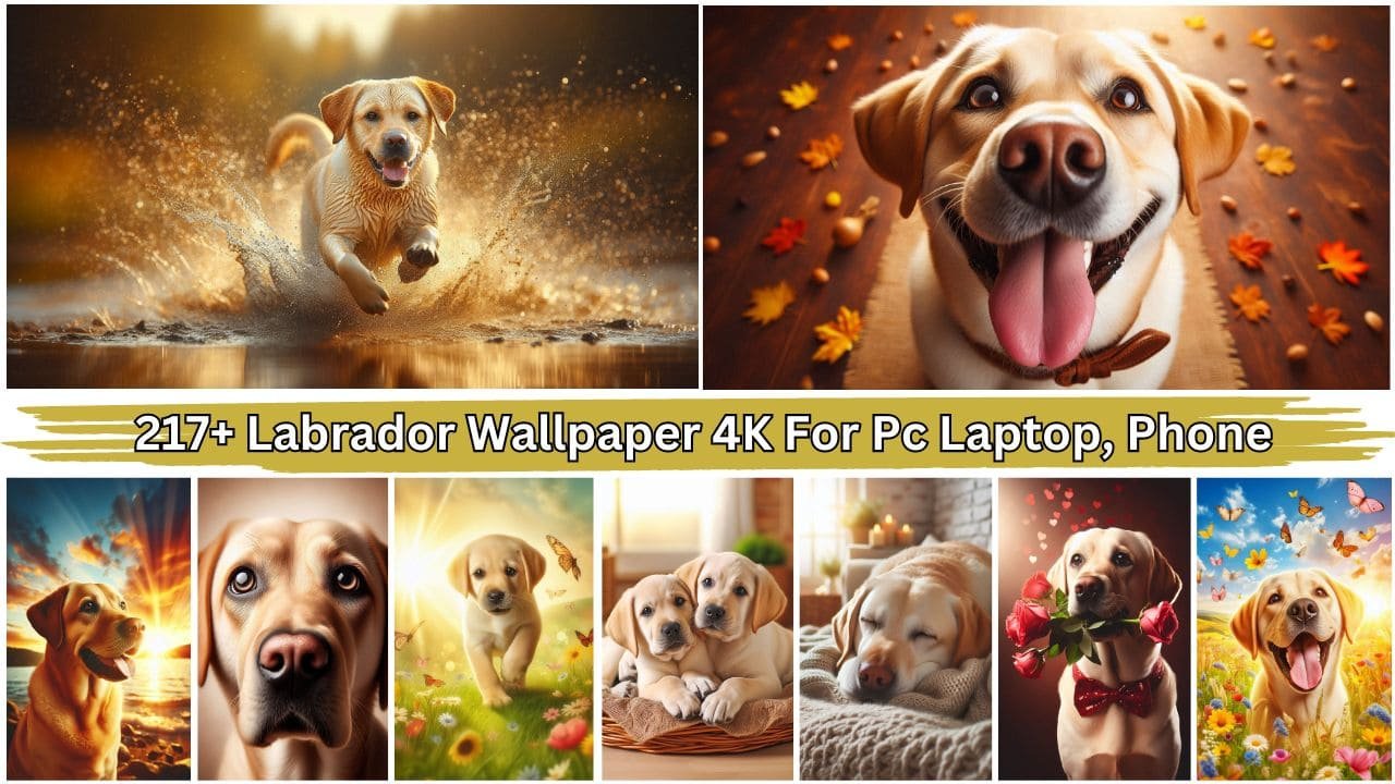 217+ Labrador Wallpaper 4K For Pc Laptop, Phone Free Download