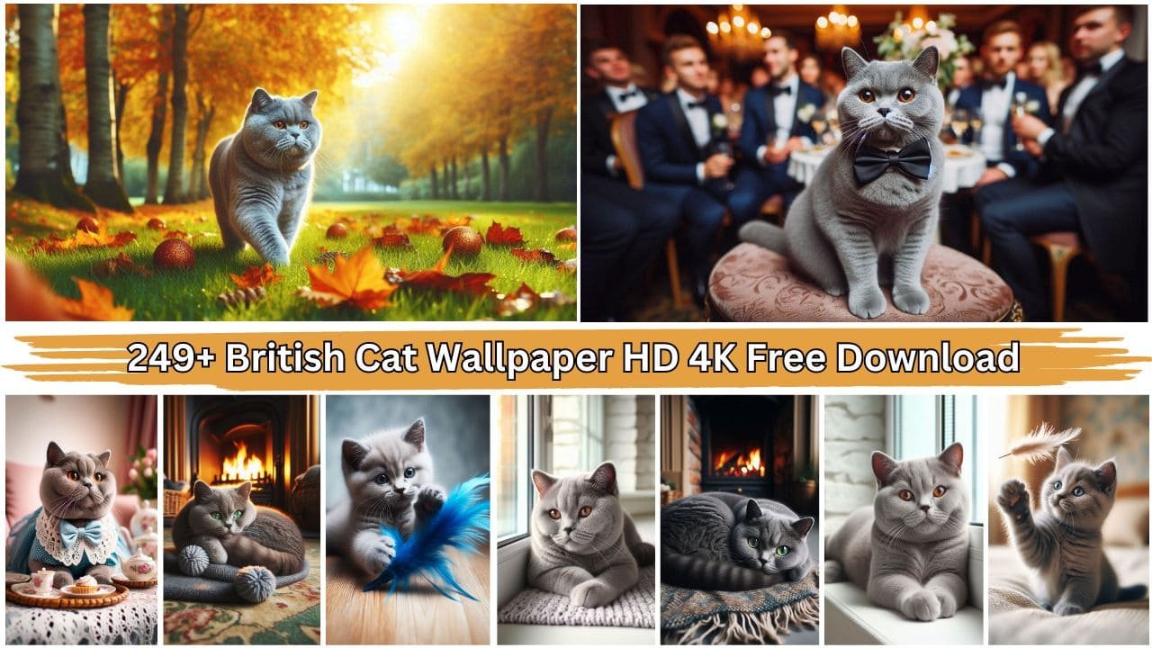 249+ British Cat Wallpaper HD 4K Free Download For Desktop, Mobile