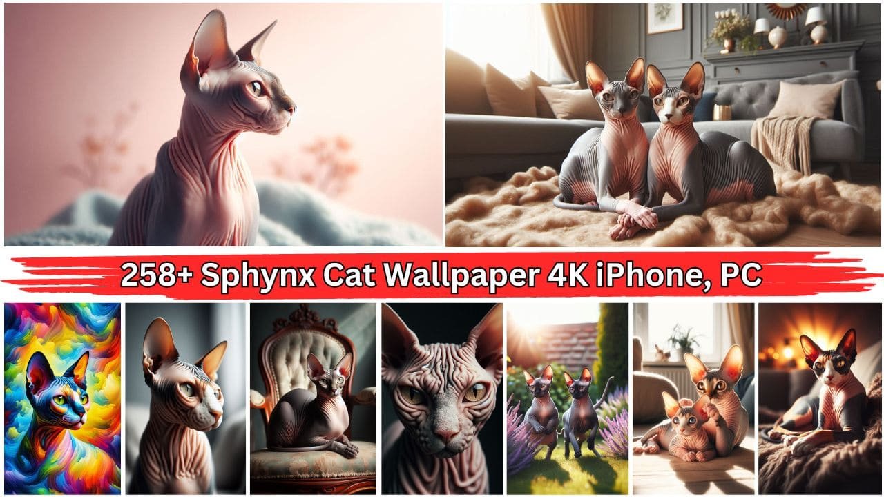 258+ Sphynx Cat Wallpaper 4K iPhone Mobile, PC Desktop Free