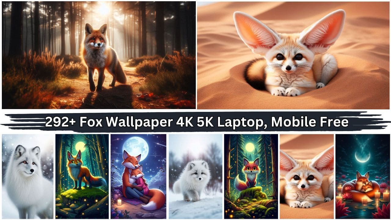 292+ Fox Wallpaper 4K 5K Laptop, Mobile Free Download